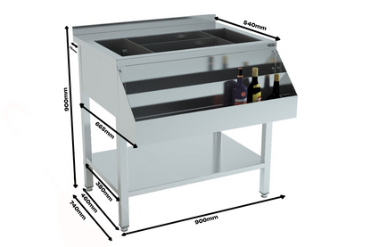 CombiSteel COCKTAIL-BAR-STATION 900