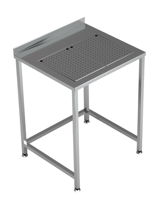 CombiSteel ARBEITSTISCH MIT INTEGRIERTER TROPFSCHALE 700X650