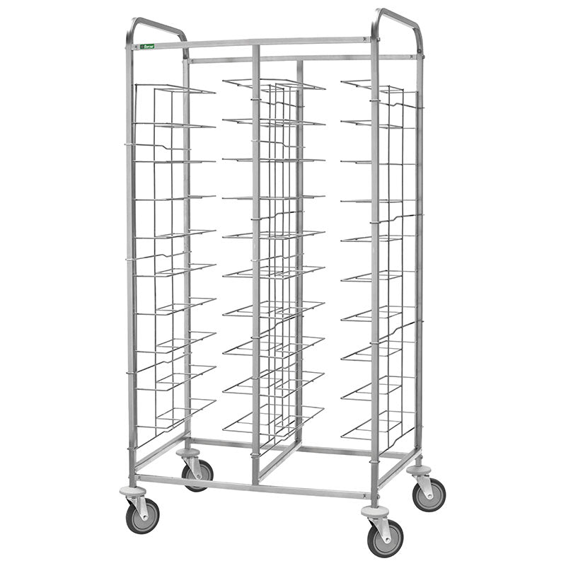 KBS Gastrotechnik Abräumwagen 950 für 20 Tabletts oder GN Tabletts ohne Seitenwand