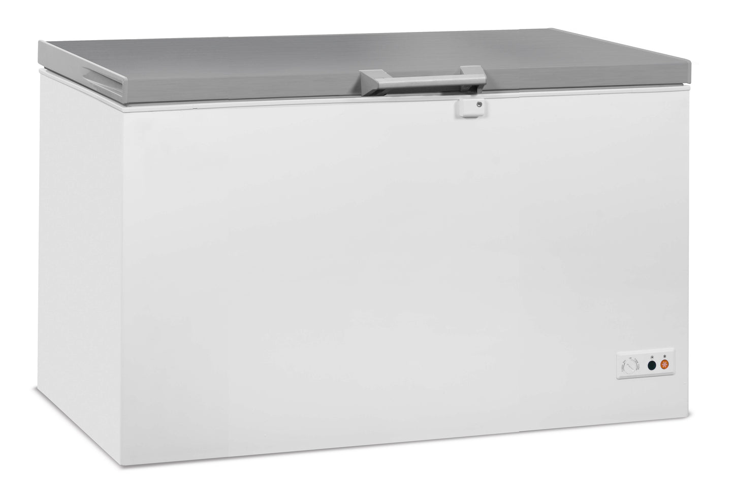 CombiSteel TIEFKÜHLTRUHE EDELSTAHL DECKEL 407 L