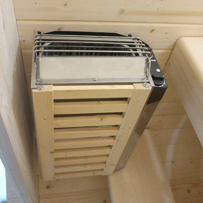 Home Deluxe Outdoor Sauna CUBE S - 194 x 120 cm für 2 Personen