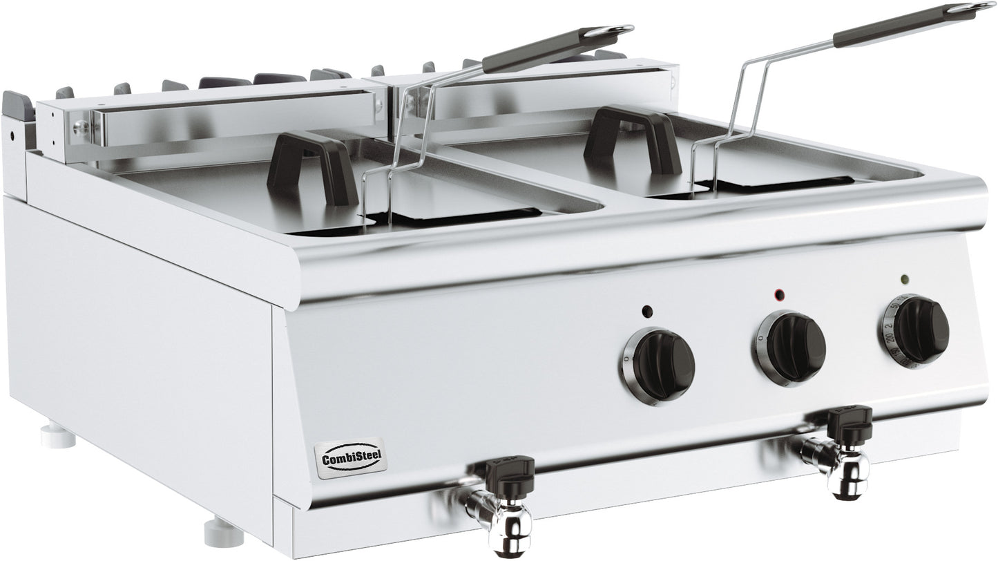 CombiSteel BASE 700 EL. FRITEUSEN 2X10L