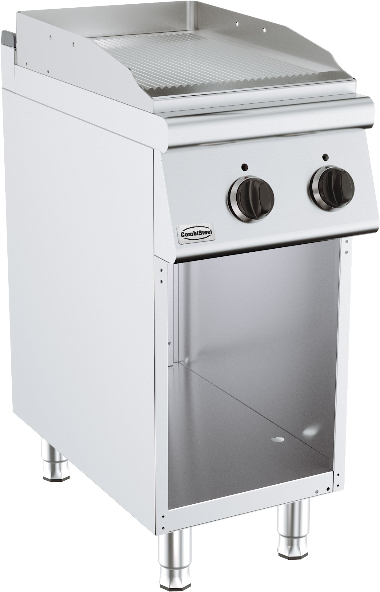 CombiSteel BASE 700 EL. GRILLPLATTE GERILLT