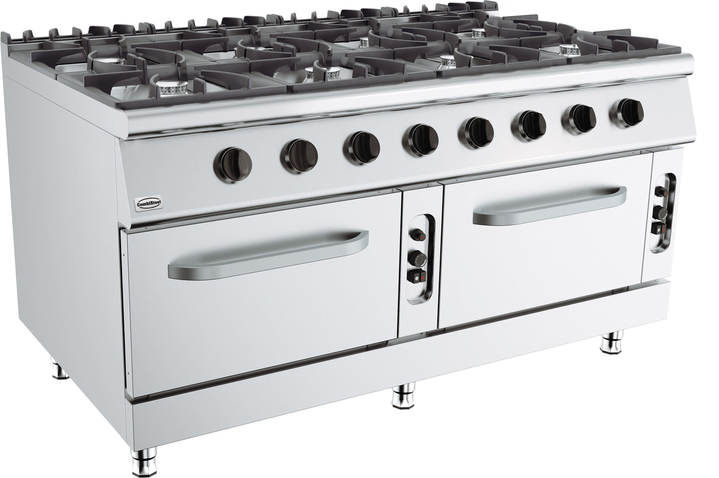 CombiSteel BASE 900 GASHERD 8 BR. MIT GASBACKOFEN