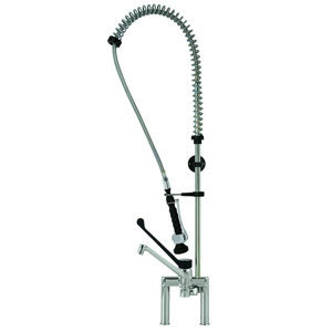 CombiSteel VORSPÜLDUSCHE ELLEBOGENBEDIENUNG MIT 2-LÖCHER