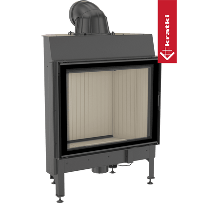 Kratki Kamineinsatz aus Stahl KRATKI NADIA 13 kW Ø 200