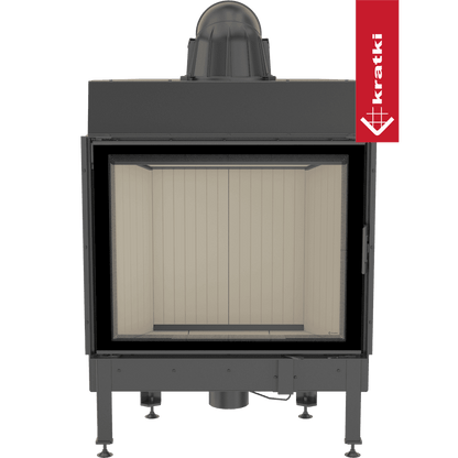 Kratki Kamineinsatz aus Stahl KRATKI NADIA 13 kW Ø 200