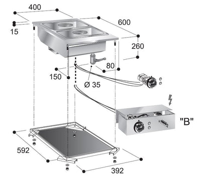 CombiSteel BAIN-MARIE MODULE