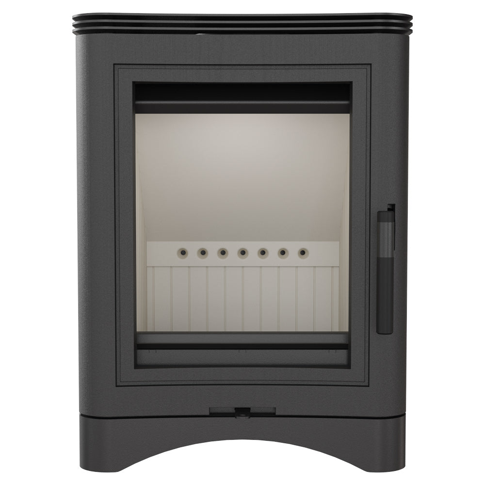 Kratki Gußeisen Kaminofen KRATKI K5 Ø 150 7 kW