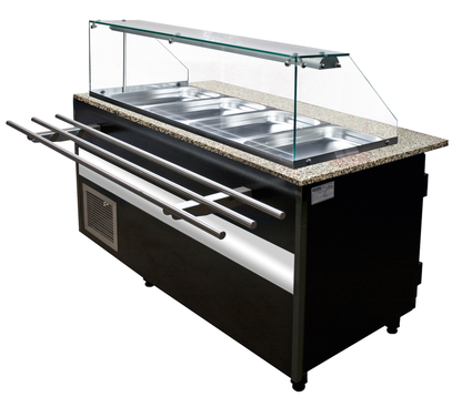 KBS Gastrotechnik Verkaufstheke Gastroline Bain Marie 1011