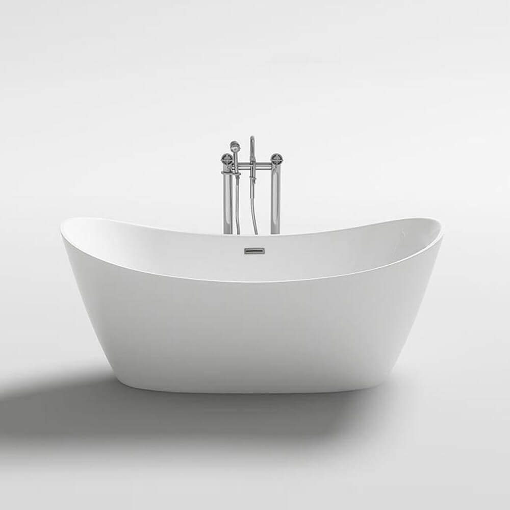 Home Deluxe Freistehende Badewanne OVALO 170 x 80 cm