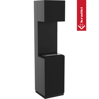 Kratki Portal Bioethanolkamin SIERRA TÜV schwarz