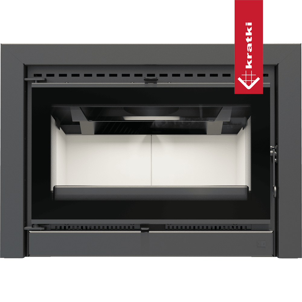 Kratki Kamin-Kassette KRATKI KDZ K 6 kW Ø 160