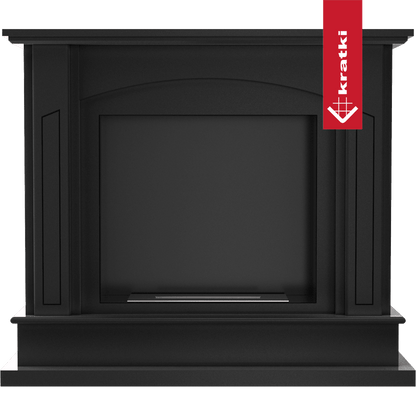 Kratki Portal Bioethanolkamin FEBRUARY TÜV schwarz