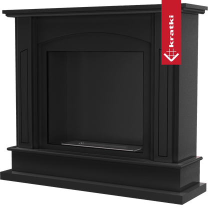 Kratki Portal Bioethanolkamin FEBRUARY TÜV schwarz