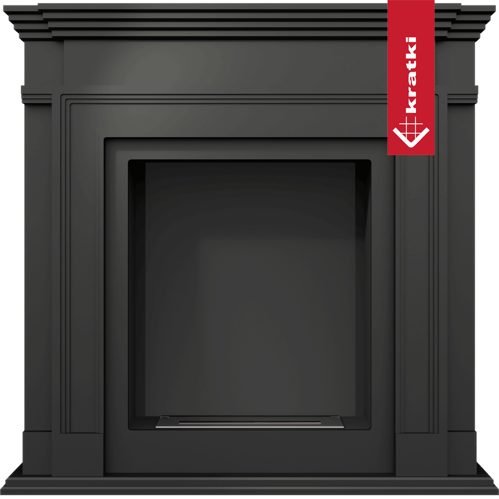 Kratki Portal Bioethanolkamin LEGIONIS TÜV schwarz