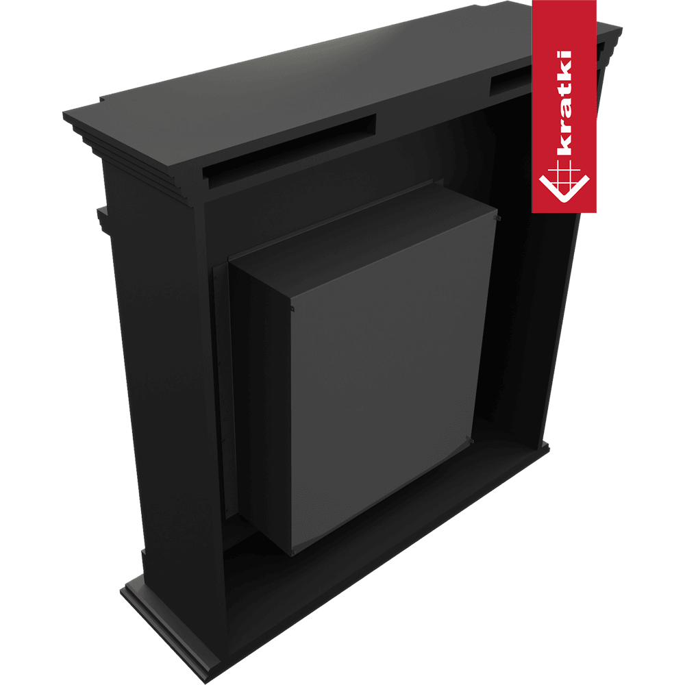 Kratki Portal Bioethanolkamin LEGIONIS TÜV schwarz