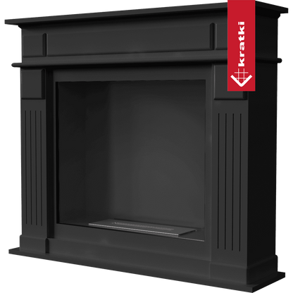 Kratki Portal Bioethanolkamin NOVEMBER TÜV schwarz