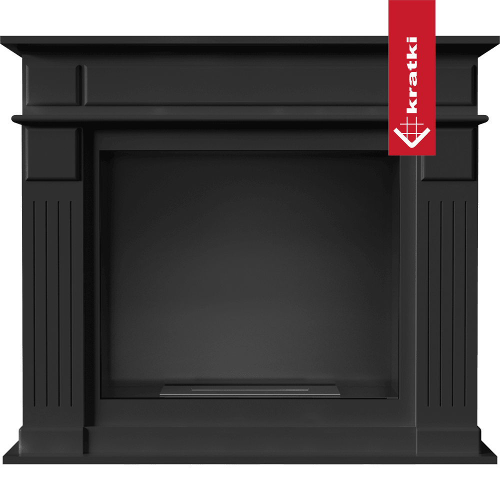 Kratki Portal Bioethanolkamin NOVEMBER TÜV schwarz
