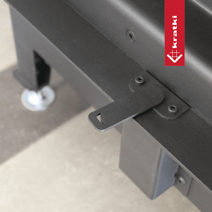 Kratki Kamineinsatz aus Stahl KRATKI MBM rechts 10 kW Ø 200 schwarz Verkleidung