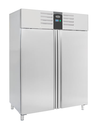 CombiSteel KÜHLSCHRANK EDELSTAHL 2 TÜREN
