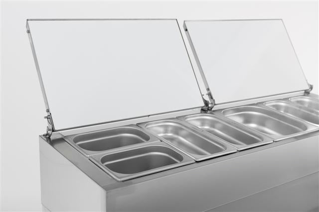 CombiSteel SALADETTE 2 TÜREN 6x1/3GN BEHÄLTER
