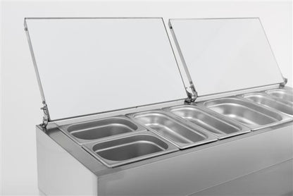 CombiSteel SALADETTE 2 TÜREN 6x1/3GN BEHÄLTER