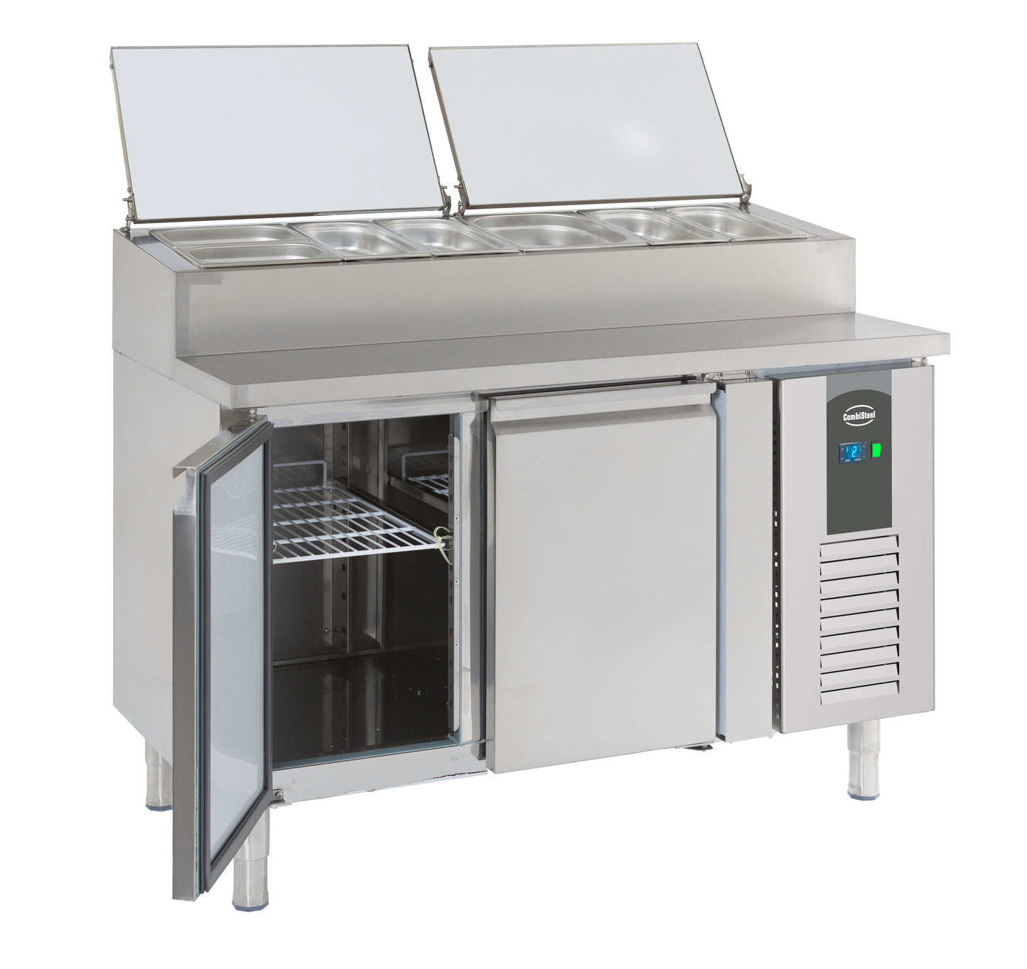 CombiSteel SALADETTE 2 TÜREN 6x1/3GN BEHÄLTER