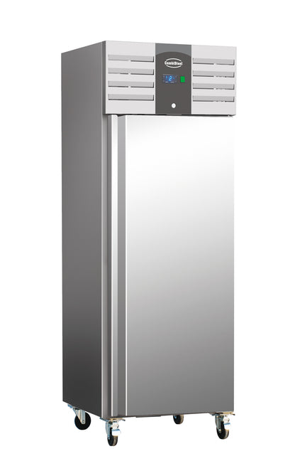 CombiSteel KÜHLSCHRANK EDELSTAHL +ALU 600 LTR STATISCH