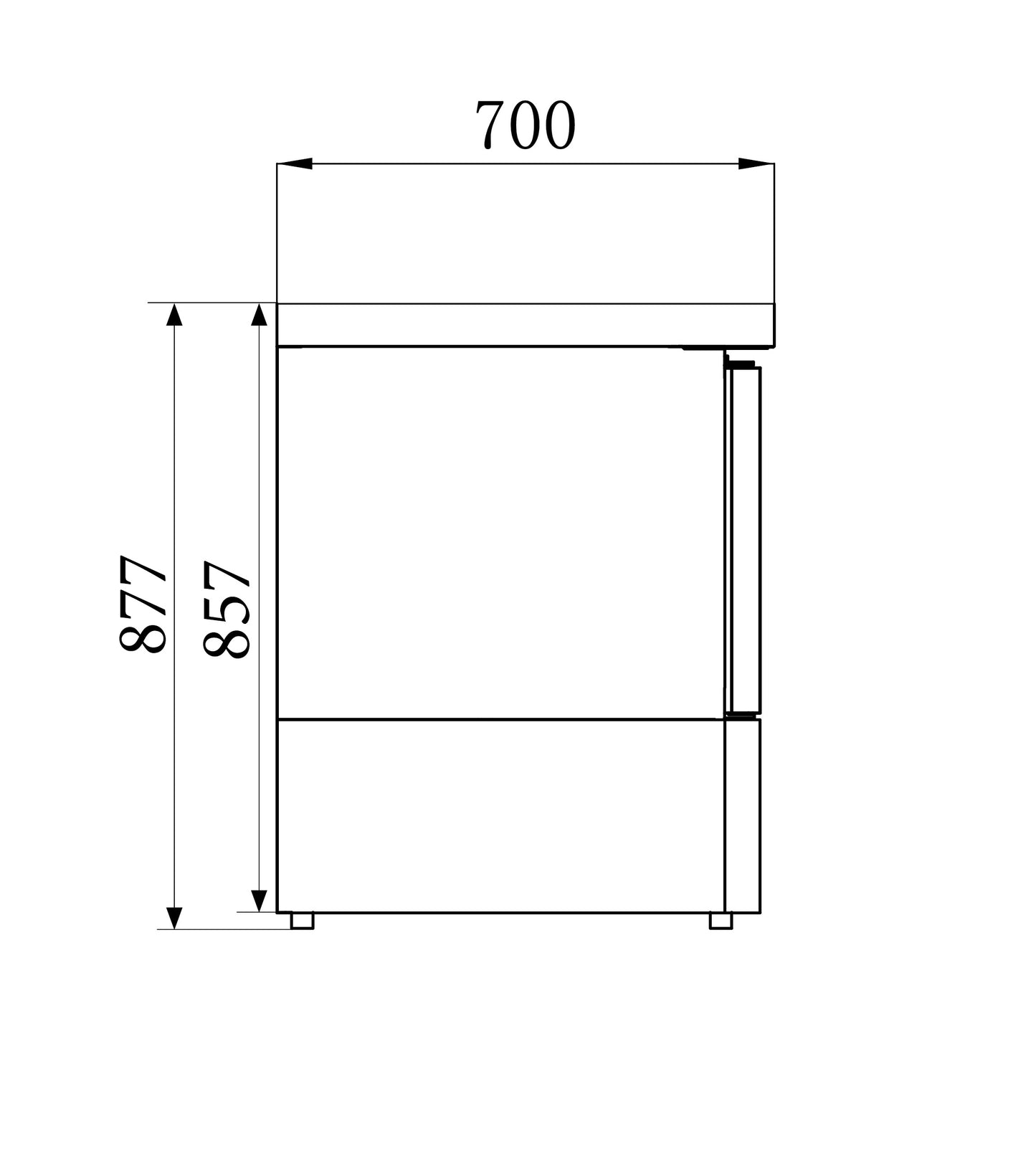 CombiSteel SALADETTE 1 TÜR