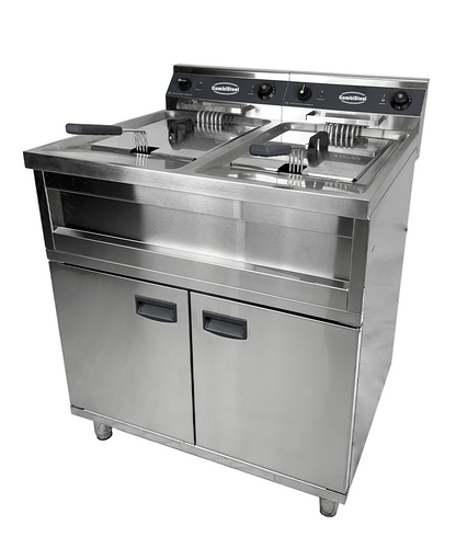 CombiSteel ELEKTRO FRITEUSE 2X12L 2X9KW
