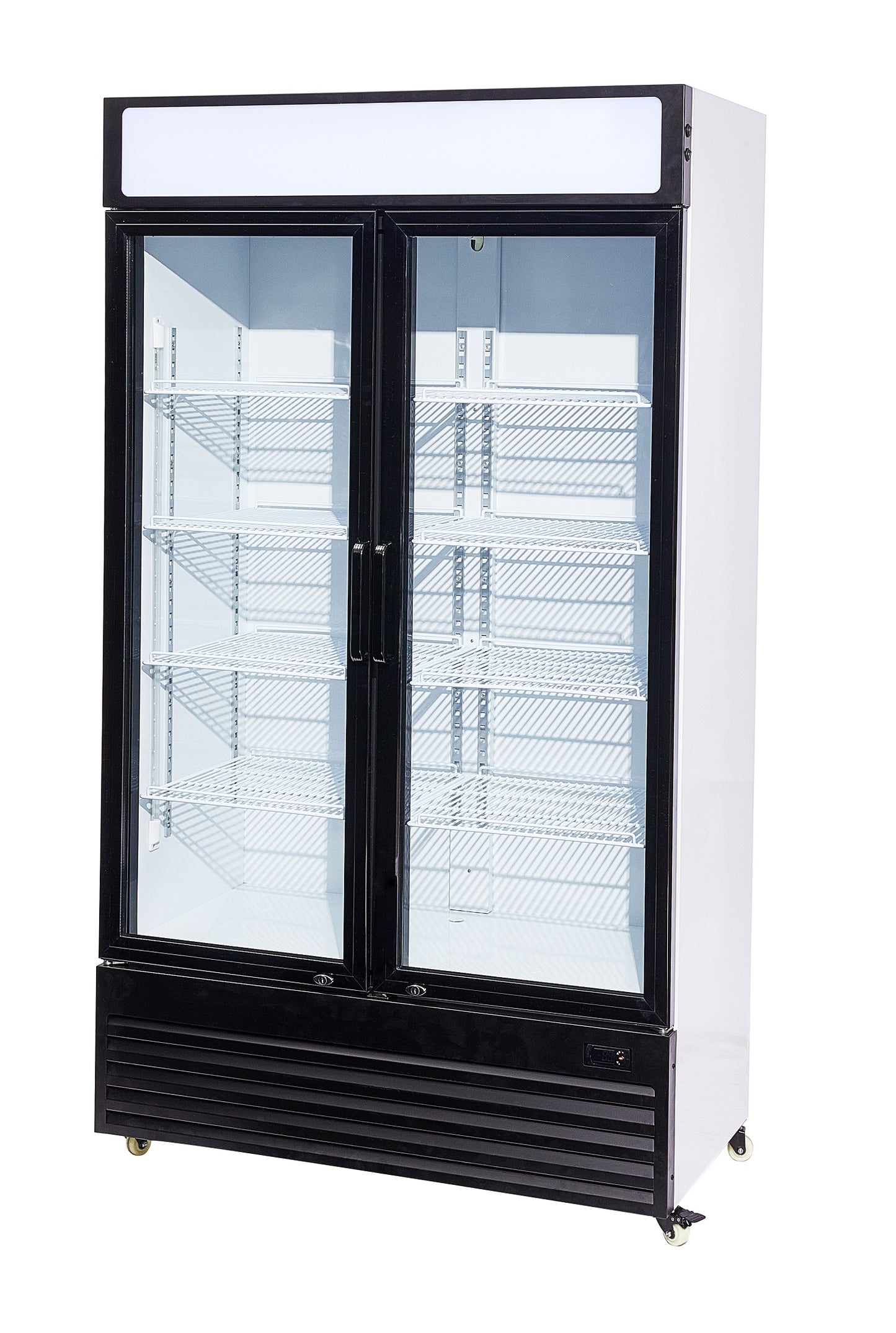 CombiSteel KÜHLSCHRANK 2 GLASTÜREN BEZ-750 GD