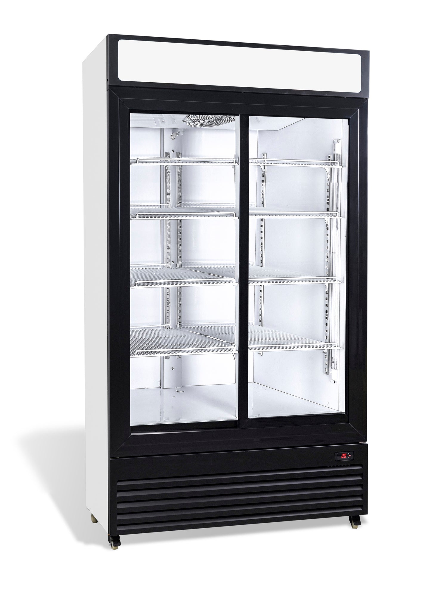 CombiSteel KÜHLSCHRANK MIT SCHIEBEGLASTÜREN BEZ-750 SL
