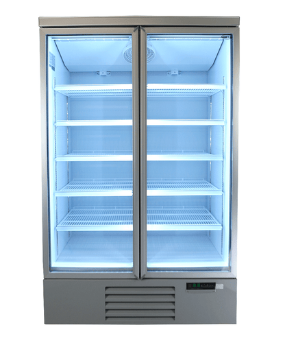 CombiSteel KÜHLSCHRANK 2 GLASTÜREN JDE-1000R