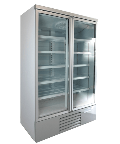 CombiSteel KÜHLSCHRANK 2 GLASTÜREN JDE-1000R