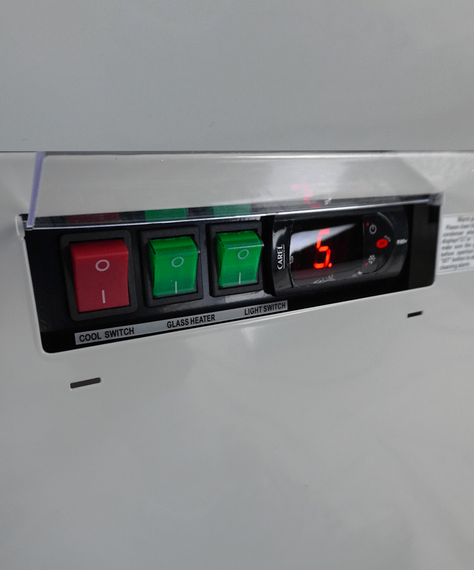 CombiSteel KÜHLSCHRANK 2 GLASTÜREN JDE-1000R
