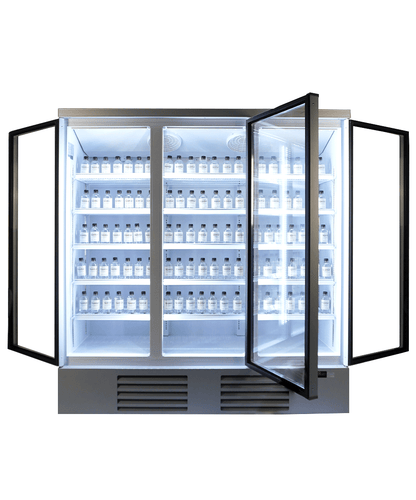 CombiSteel KÜHLSCHRANK 3 GLASTÜREN JDE-1530R