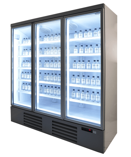 CombiSteel KÜHLSCHRANK 3 GLASTÜREN JDE-1530R