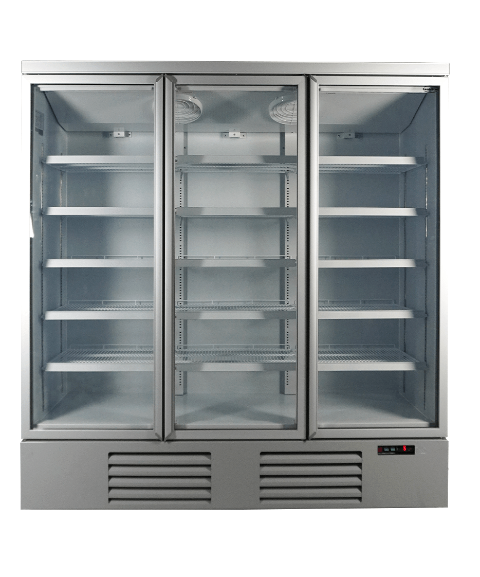 CombiSteel KÜHLSCHRANK 3 GLASTÜREN JDE-1530R