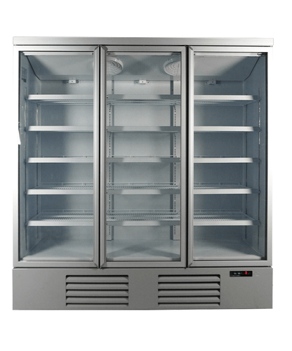 CombiSteel KÜHLSCHRANK 3 GLASTÜREN JDE-1530R