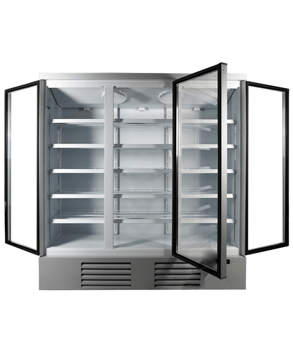 CombiSteel KÜHLSCHRANK 3 GLASTÜREN JDE-1530R