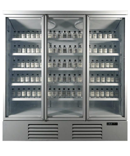 CombiSteel KÜHLSCHRANK 3 GLASTÜREN JDE-1530R