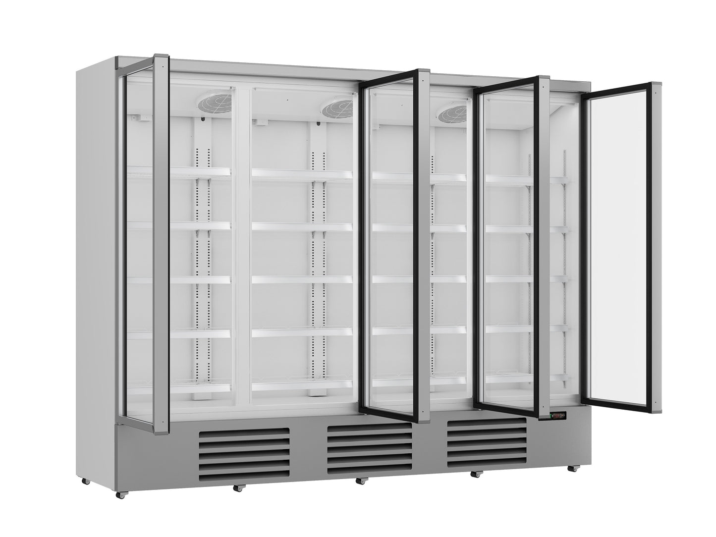 CombiSteel KÜHLSCHRANK 4 GLASTÜREN JDE-2025R   *TRANSPORT AUF ANFRAGE*