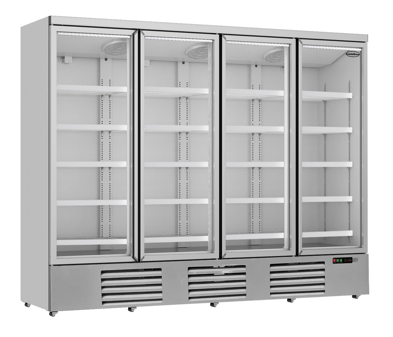 CombiSteel KÜHLSCHRANK 4 GLASTÜREN JDE-2025R   *TRANSPORT AUF ANFRAGE*