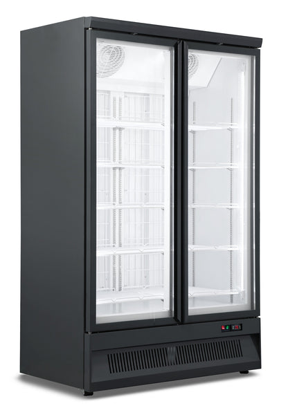 CombiSteel KÜHLSCHRANK 2 GLASTÜREN SVO-1000R