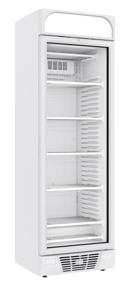 CombiSteel TIEFKÜHLSCHRANK 1 GLASTÜR 382L