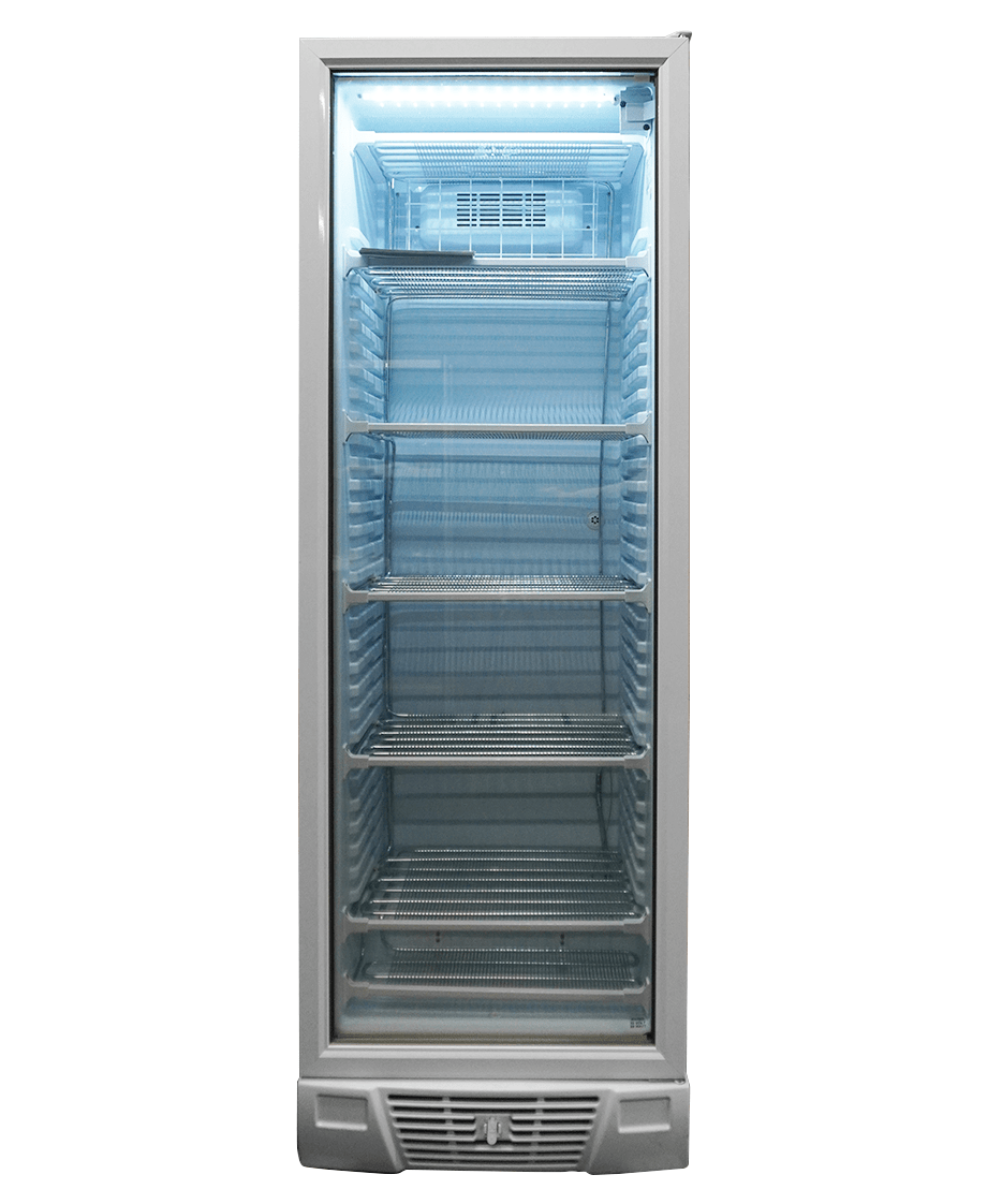 CombiSteel TIEFKÜHLSCHRANK 1 GLASTÜR 382L