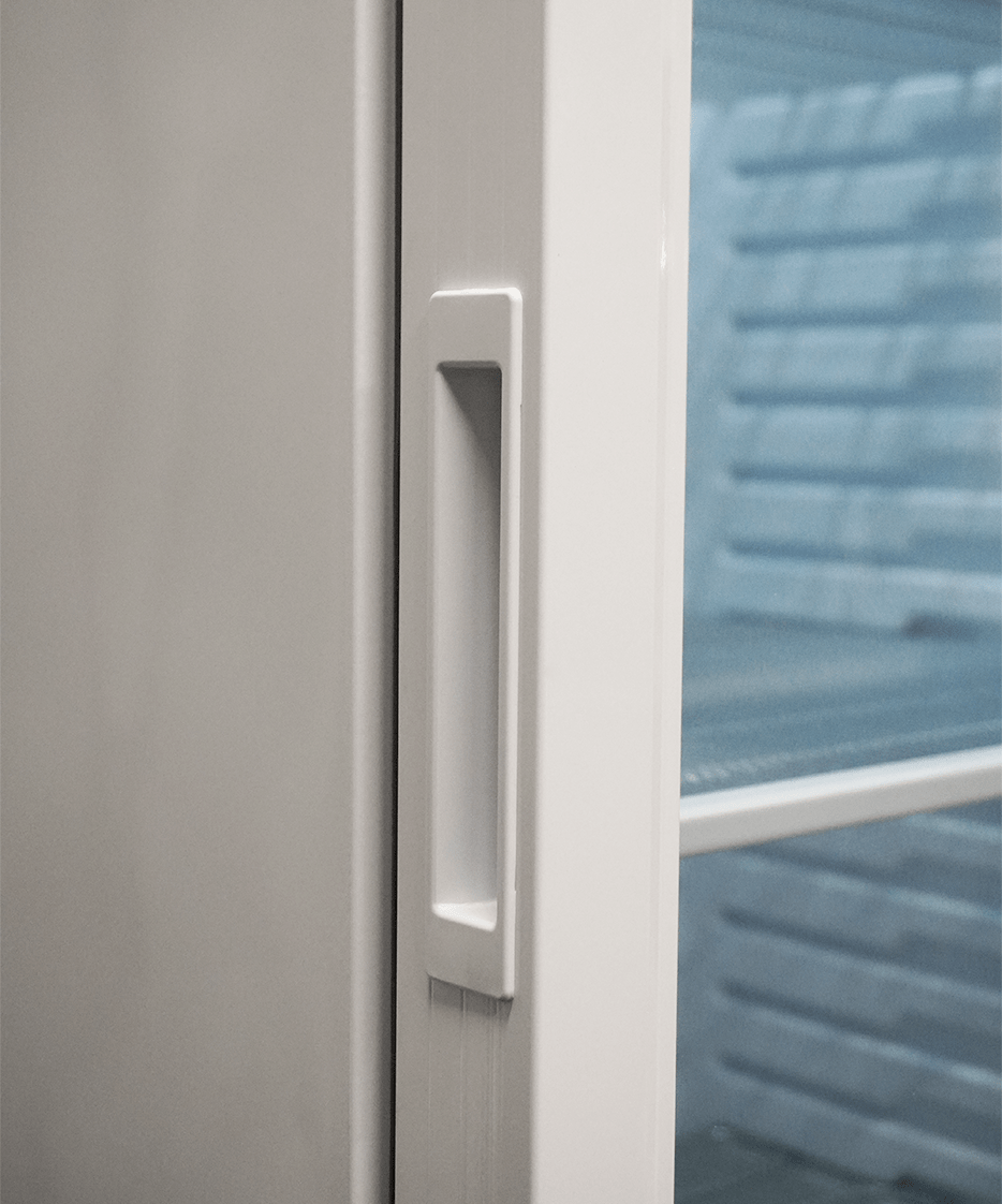 CombiSteel TIEFKÜHLSCHRANK 1 GLASTÜR 382L