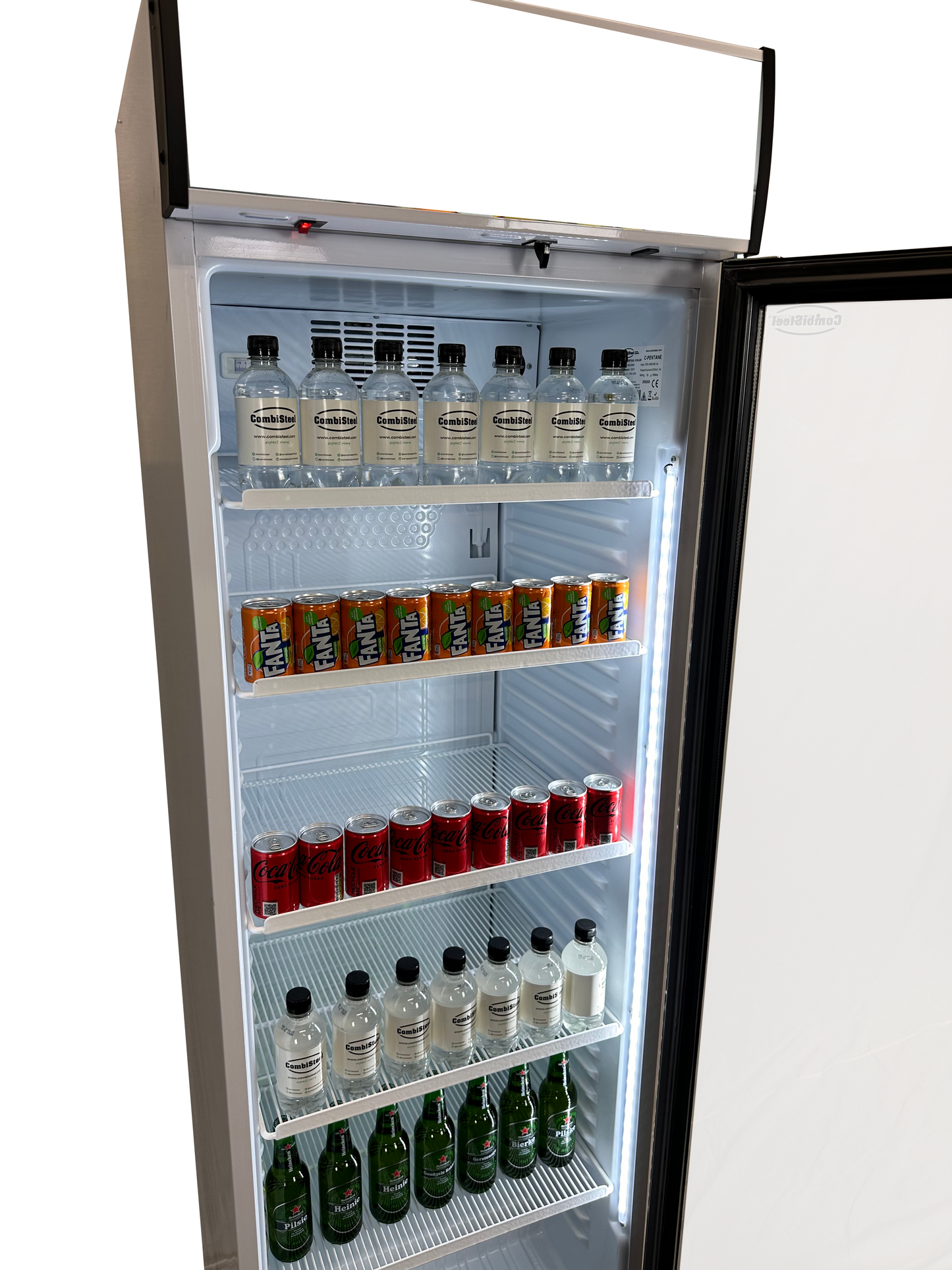 CombiSteel KÜHLSCHRANK 1 GLASTÜR