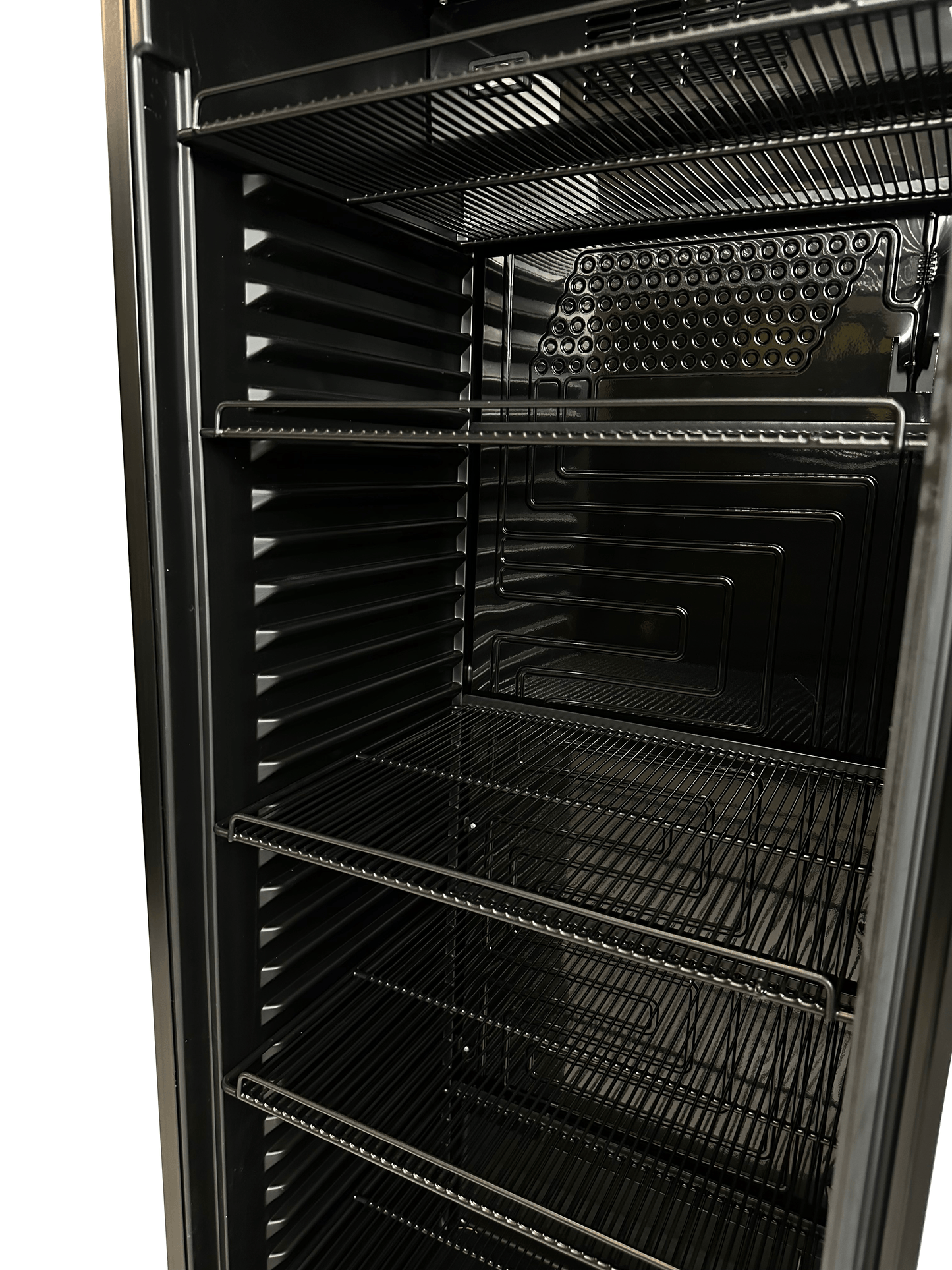 CombiSteel KÜHLSCHRANK 1 GLASTÜR SCHWARZ